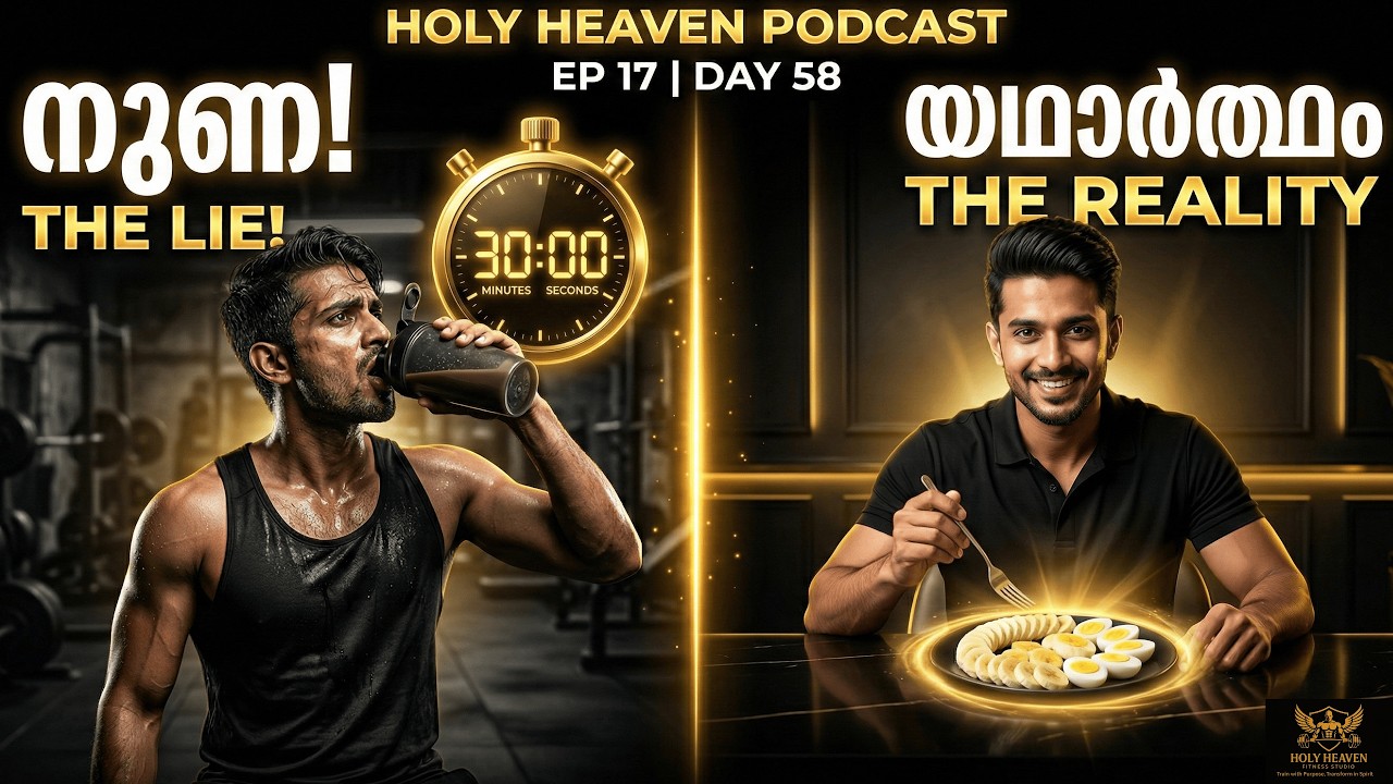 വർക്കൗട്ടിന് ശേഷമുള്ള ഏറ്റവും വലിയ നുണ! | The Anabolic Window Myth | HH Podcast EP 17 | DAY 58