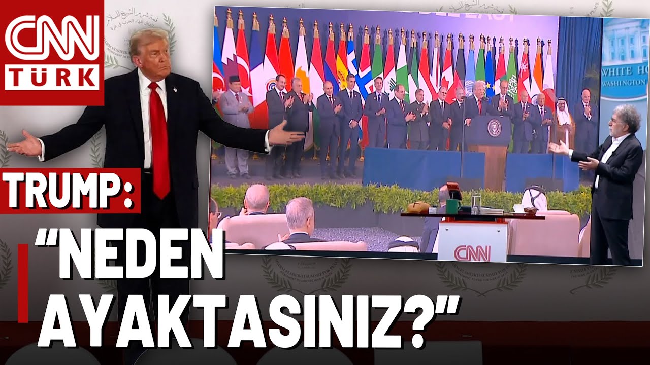 Trump Bile Alay Etti! O Dünya Liderleri Trump'ı Neden Ayakta Bekledi?