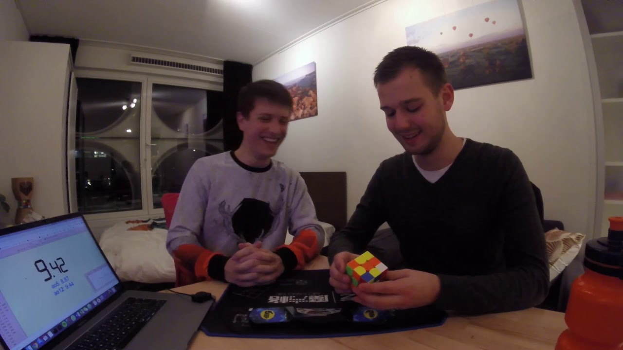 Team solves with Mats Valk! (9.29 Avg12)