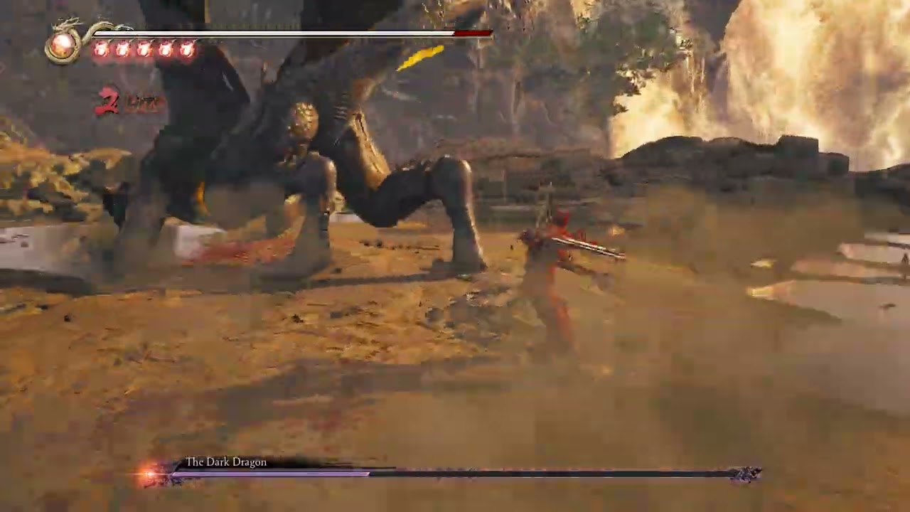 Tonfa VS Dark dragon (No Damage) NG2B