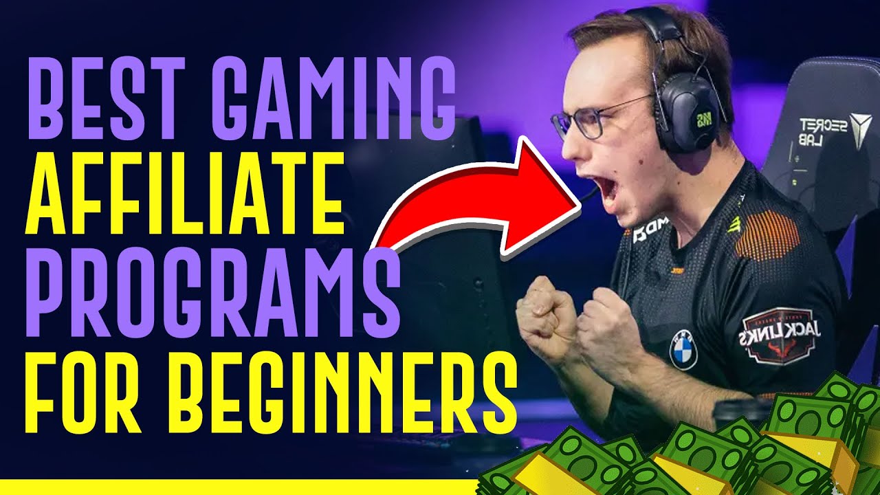 Best Gaming Affiliate Programs For Beginners (2025)