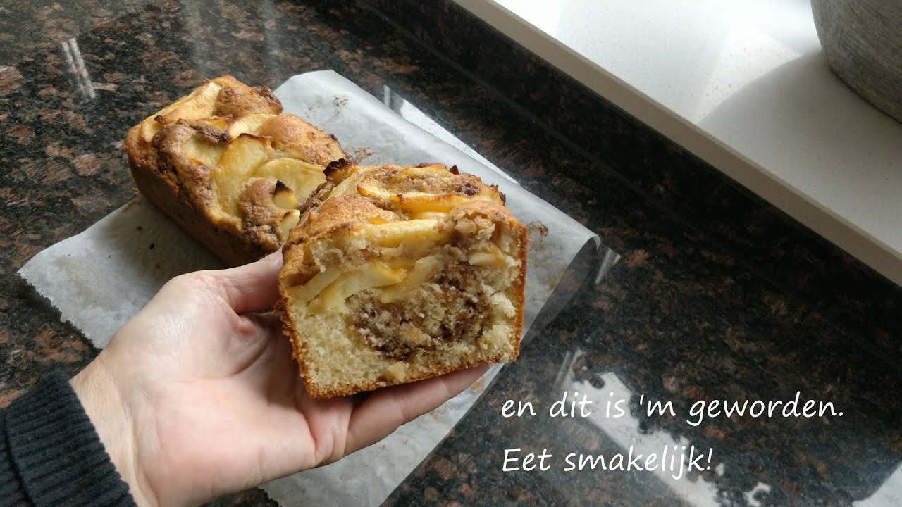 Lekkere appel kaneel cake