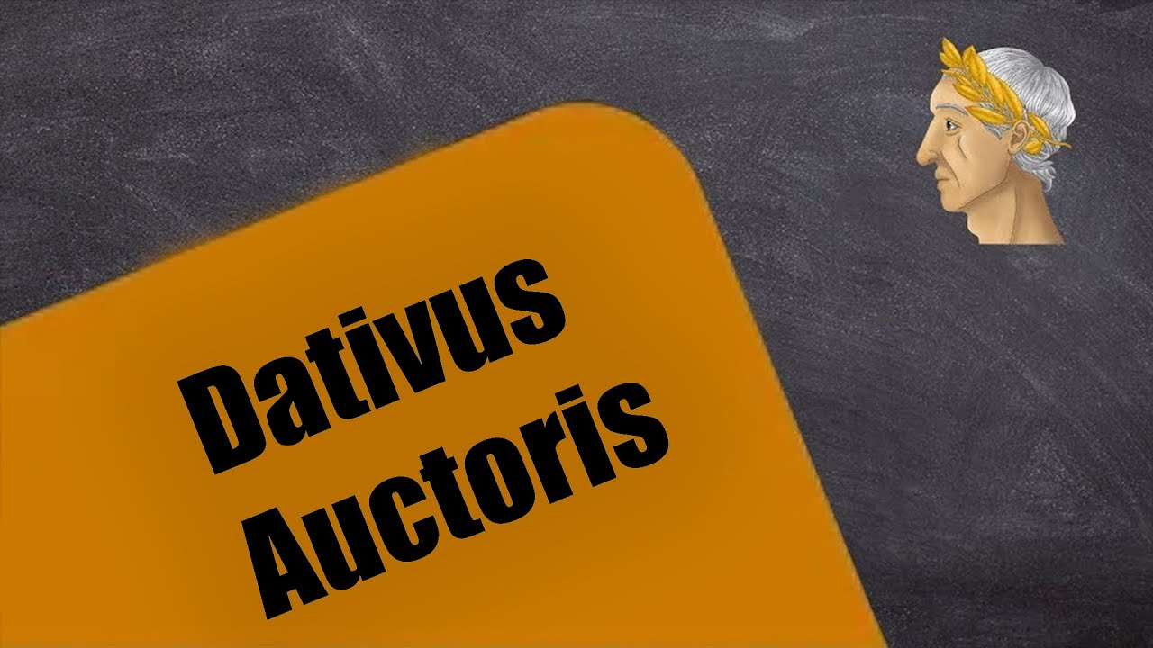 DATIVUS AUCTORIS ERKLÄRT IN 2 MINUTEN !? SO GEHTS !?