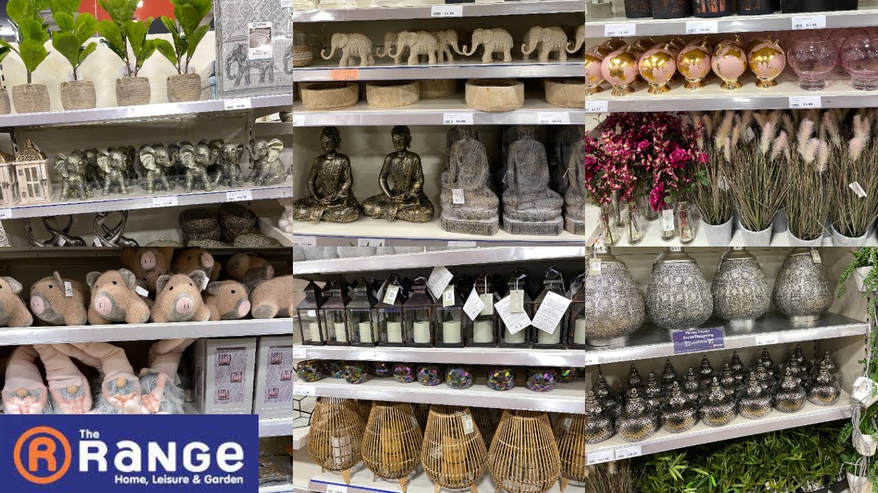 THE RANGE HOME DECOR COLLECTION WITH PRICE JAN 2022 | RANGE SHOPPING HAUL | TRAVELANDSHOP WITH ME