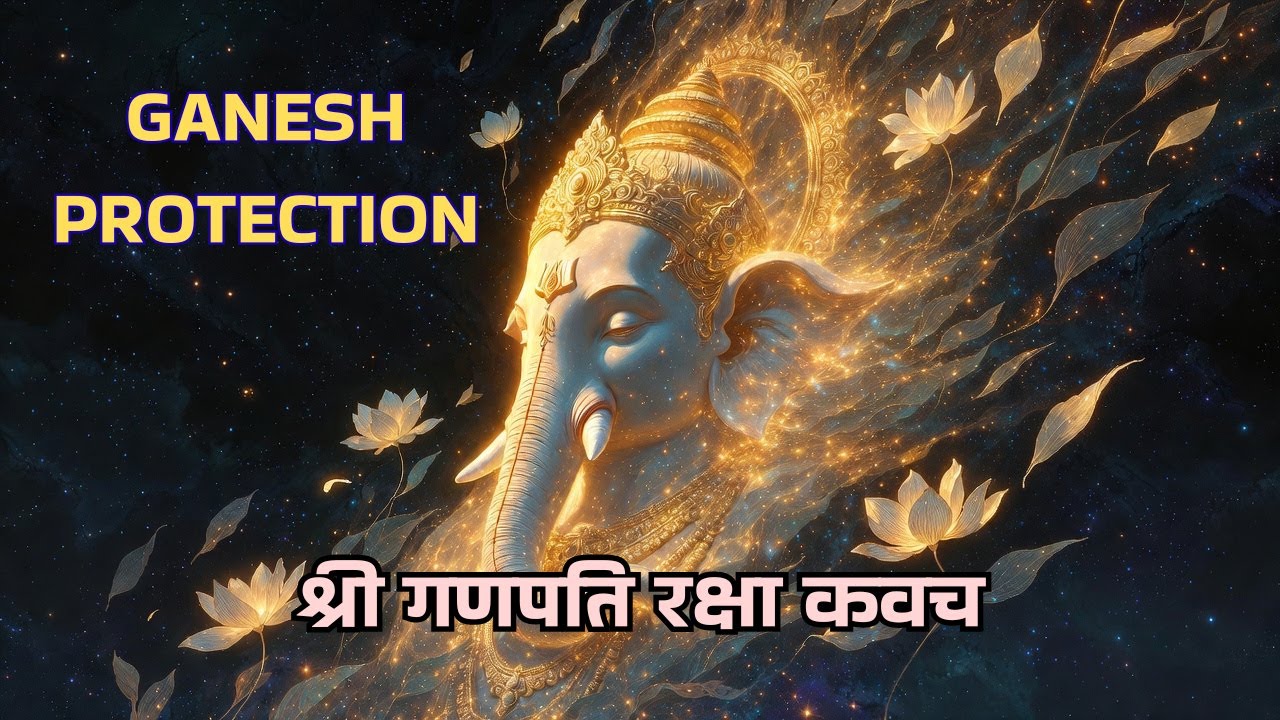 श्री गणपति रक्षा कवच | Powerful Protection Mantra | हे गजानन गिरीजानन्दन रक्ष माम्|