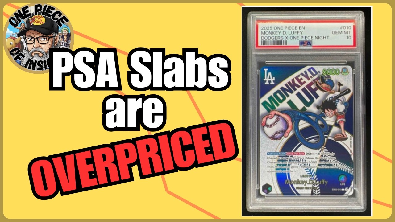 The Data Shows One Piece Investors Are Overpaying for PSA Slabs