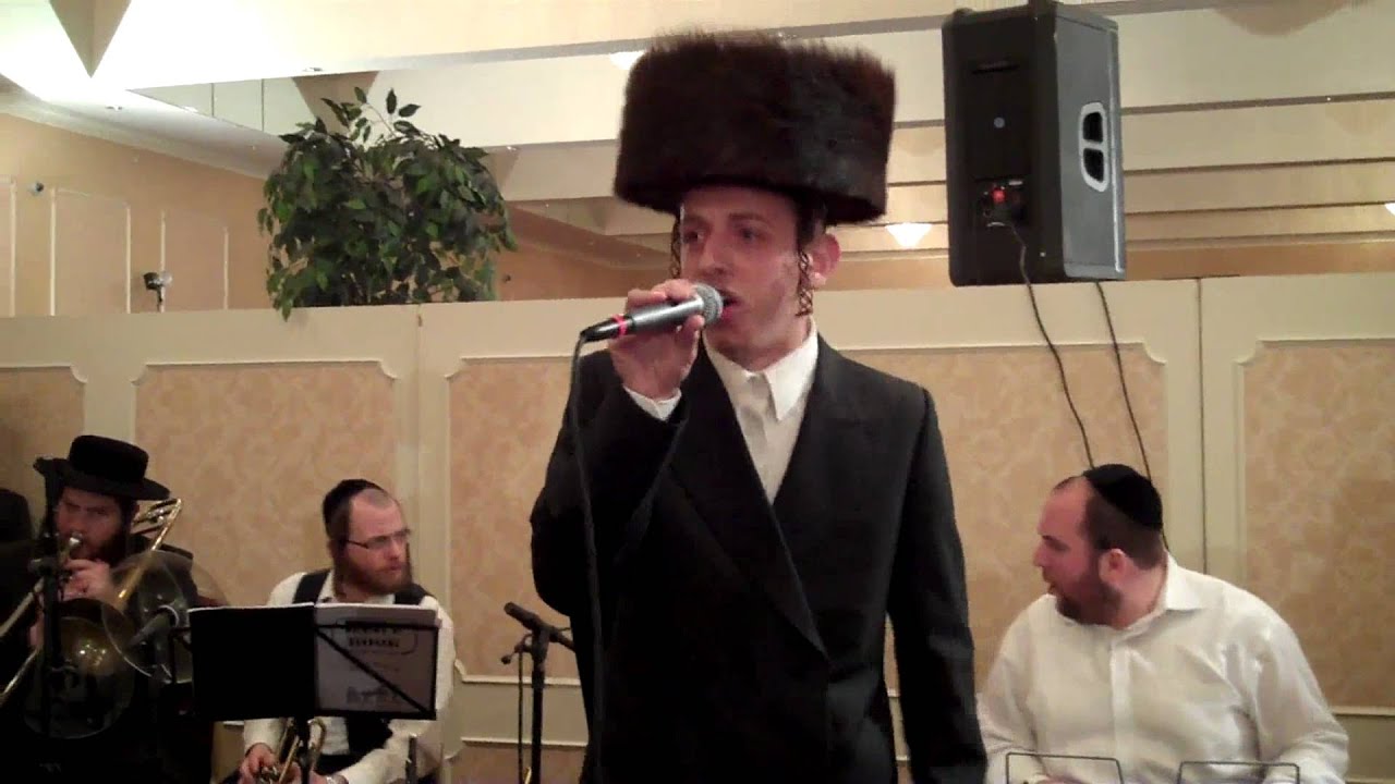 Sruly Green and Levy Falkowitz at the Schnitzler Wedding