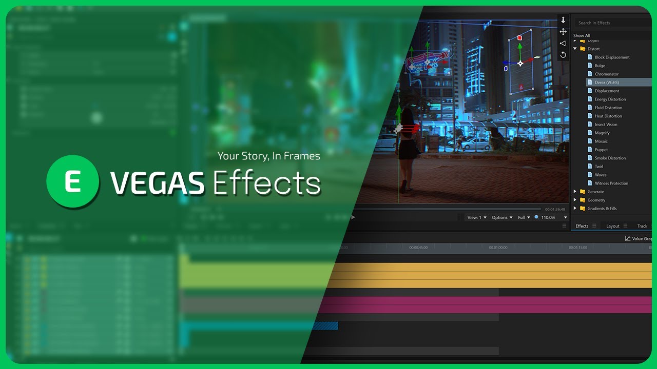 What's new in VEGAS Effects?
