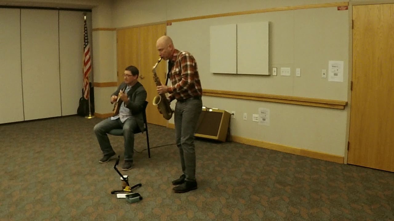 Selvaggio/Bruce Duo perform Blue Monk