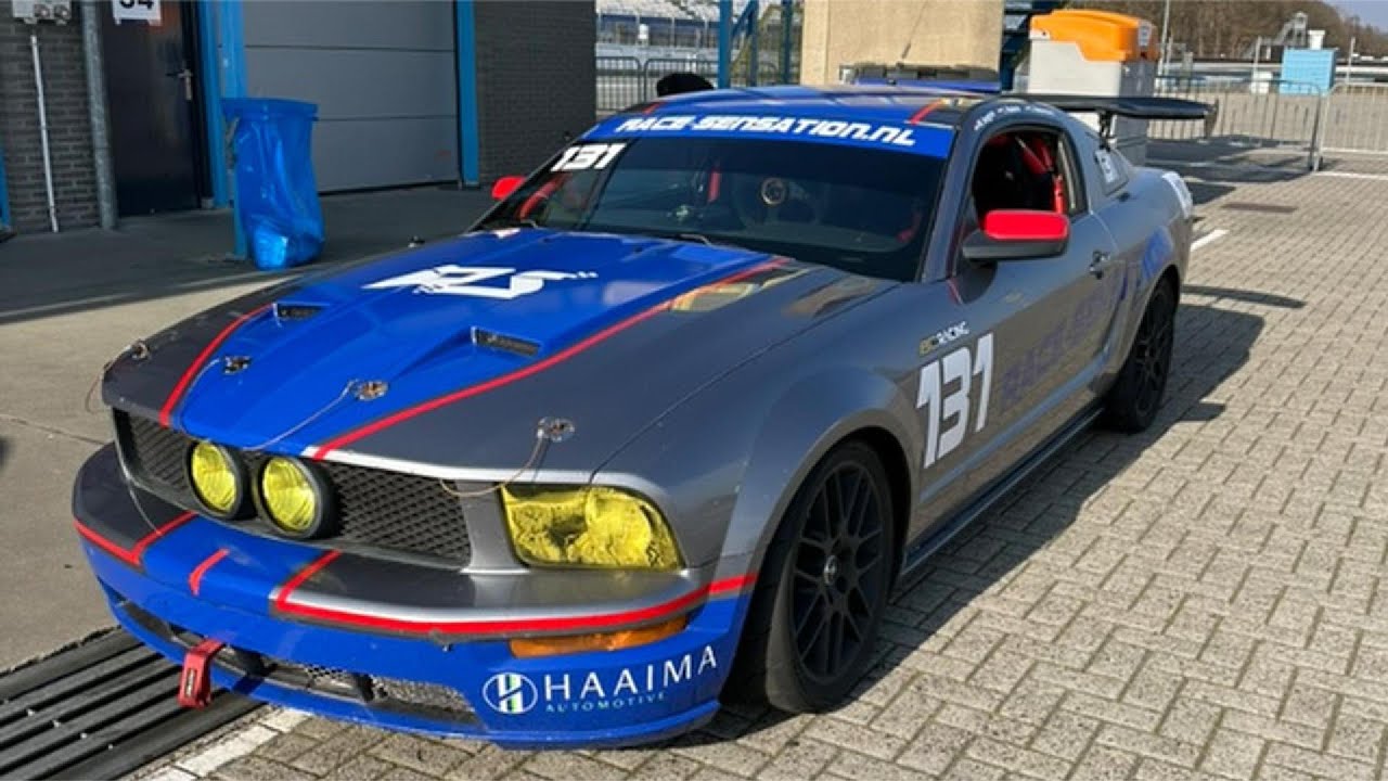 Mustang test Assen 22-03-25 Deel 1