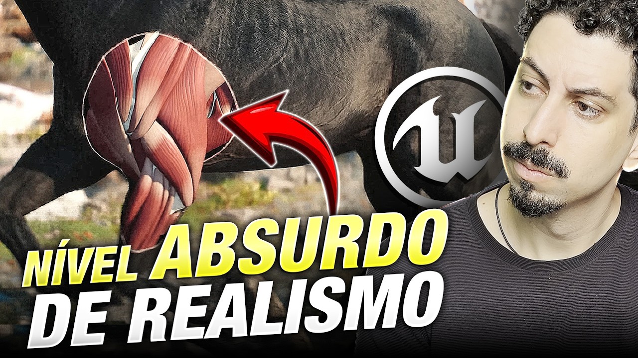 Simulação de MÚSCULOS na Unreal 5 - The Witcher 4