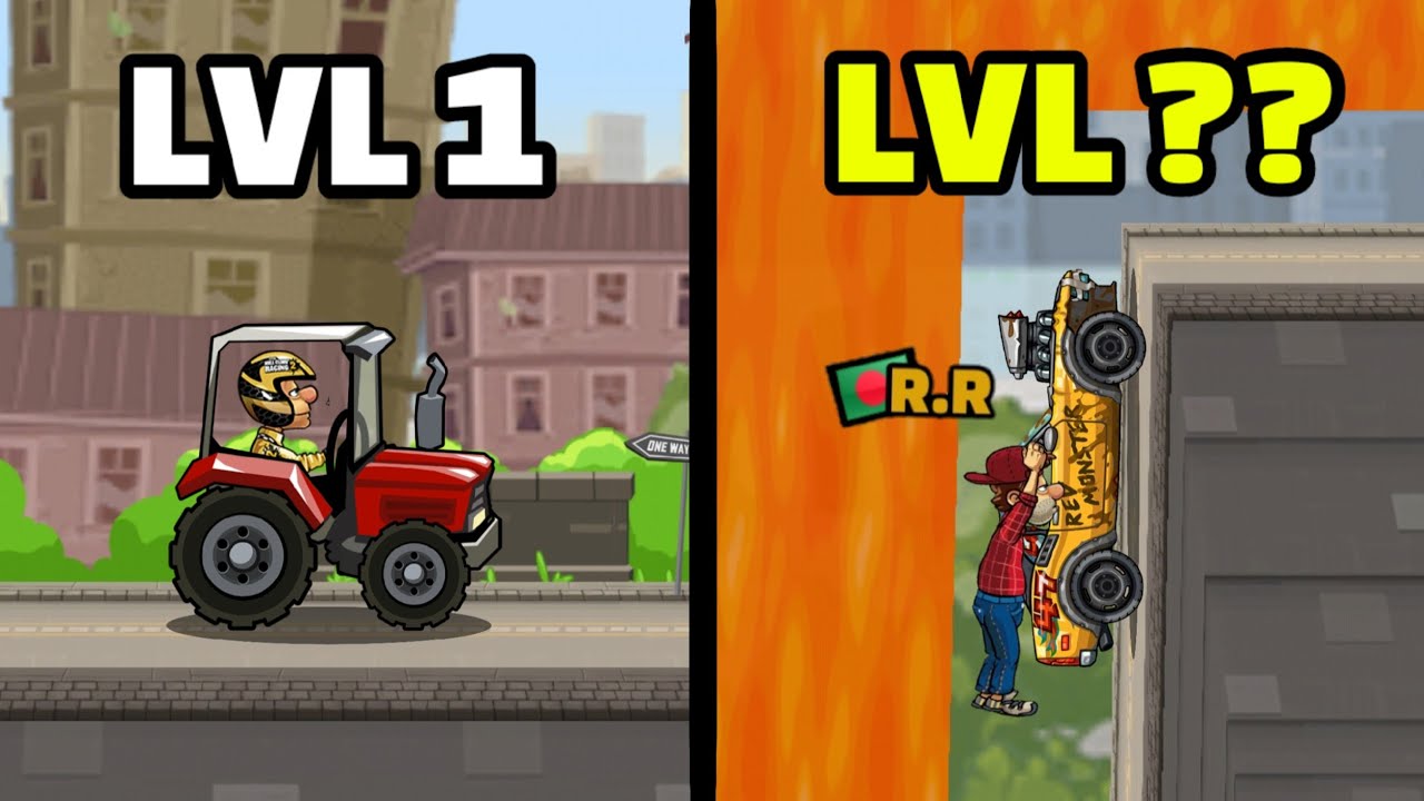 7 КАРТ ОТ ПРОСТЫХ К СЛОЖНЫМ 😵 АВГУСТ ЭП 3 | Hill Climb Racing 2