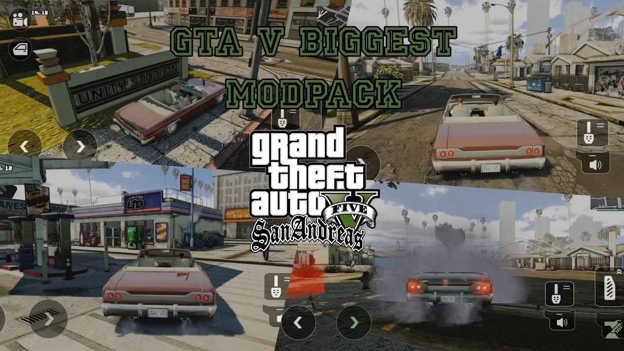 Update | SAADOX x Gta V Biggest Modpack v1 For Gta Sa AML Android 2025