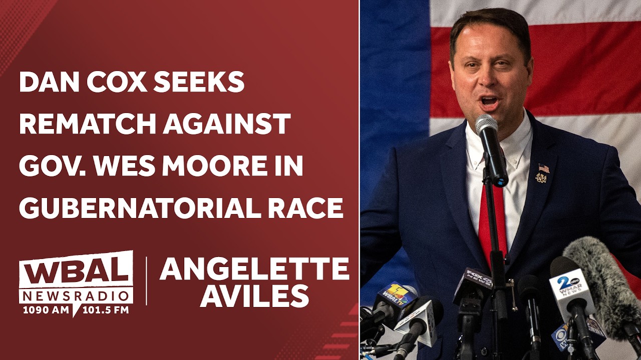 Angelette Aviles: Dan Cox seeks rematch against Maryland Gov. Wes Moore in gubernatorial race