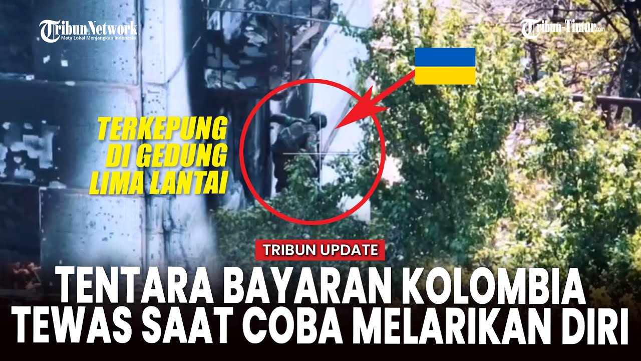 Tentara Bayaran Kolombia Terjebak di Gedung Lima Lantai hingga Berakhir Ditembaki Rusia