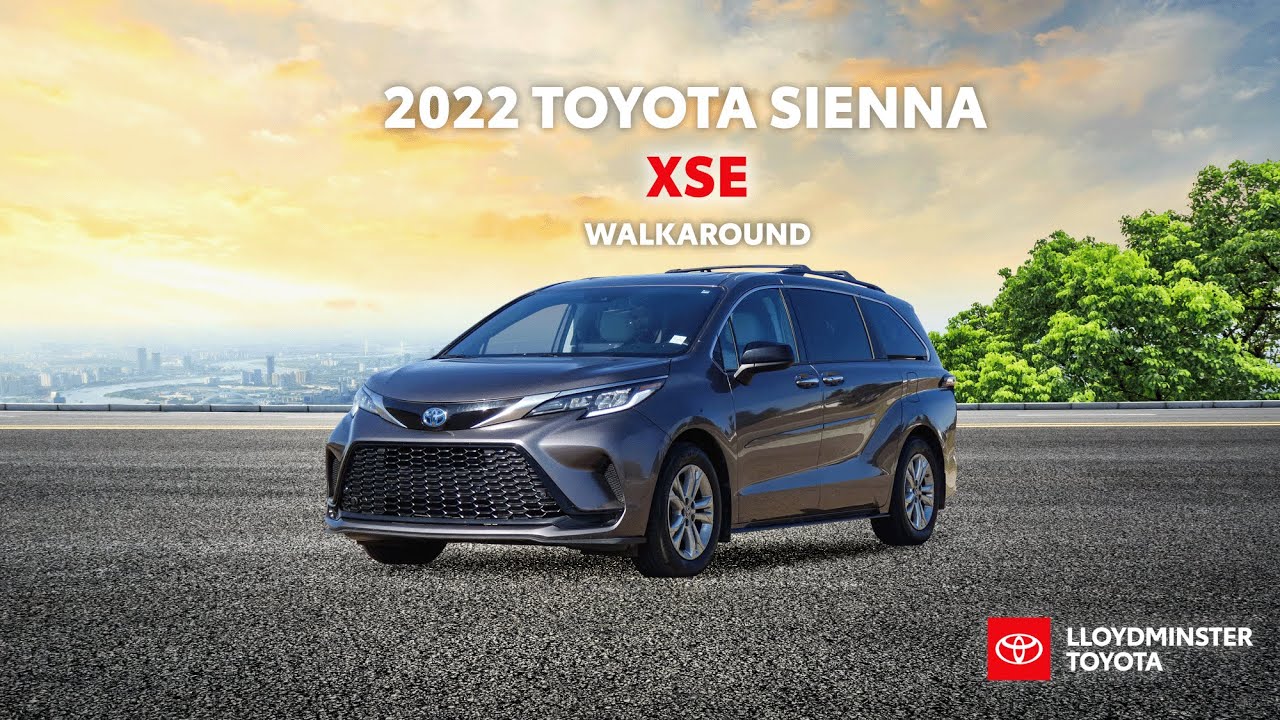 Take a Look at the 2022 Toyota Sienna XSE with JC
