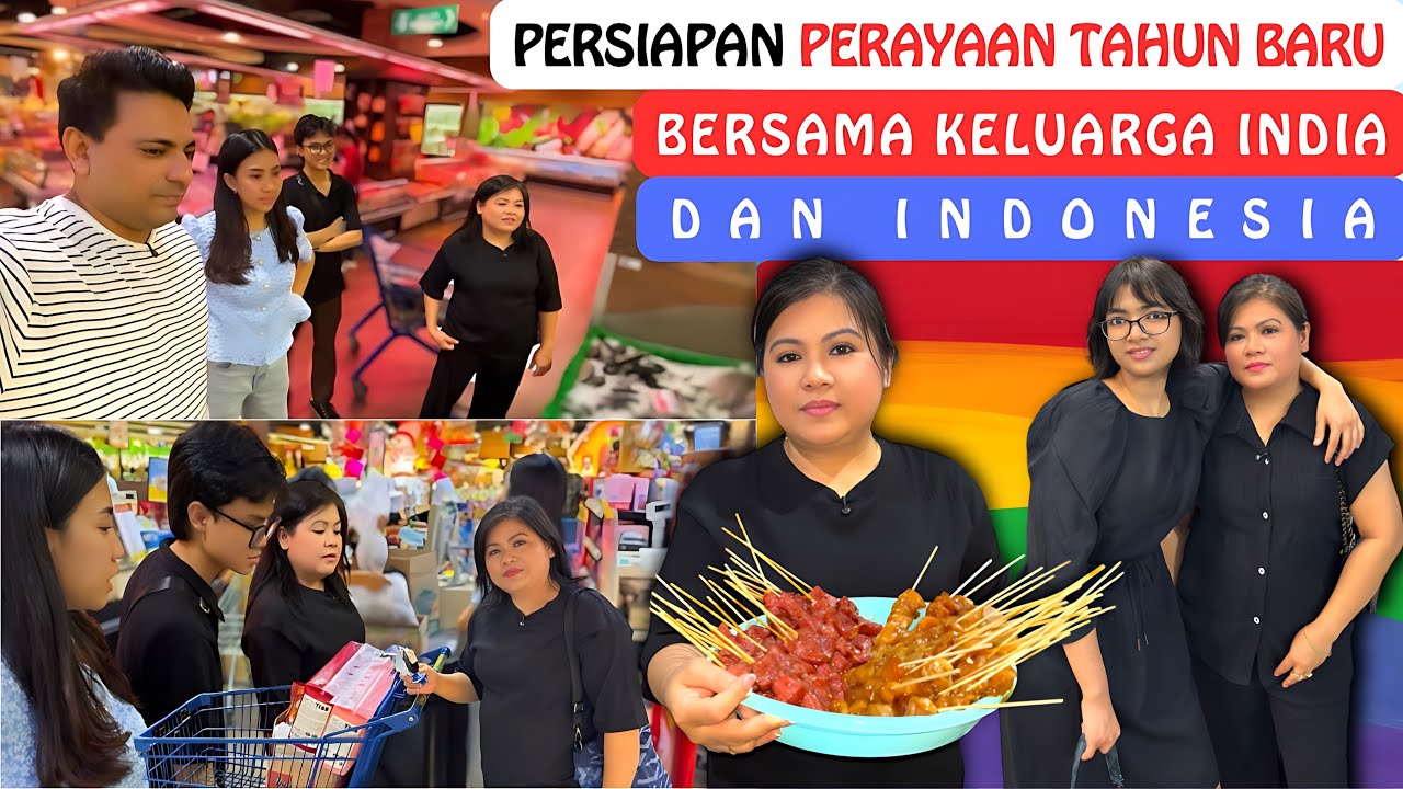 Persiapan Perayaan Tahun Baru Bersama Keluarga India Dan Indonesia‼️