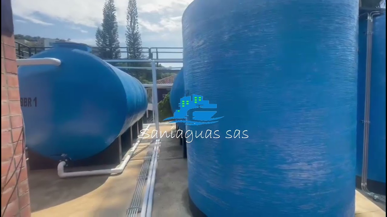 Planta de tratamiento de aguas residuales 2.5 lts - SANIAGUAS SAS 💧