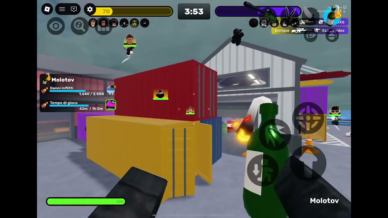 My first time on rivals