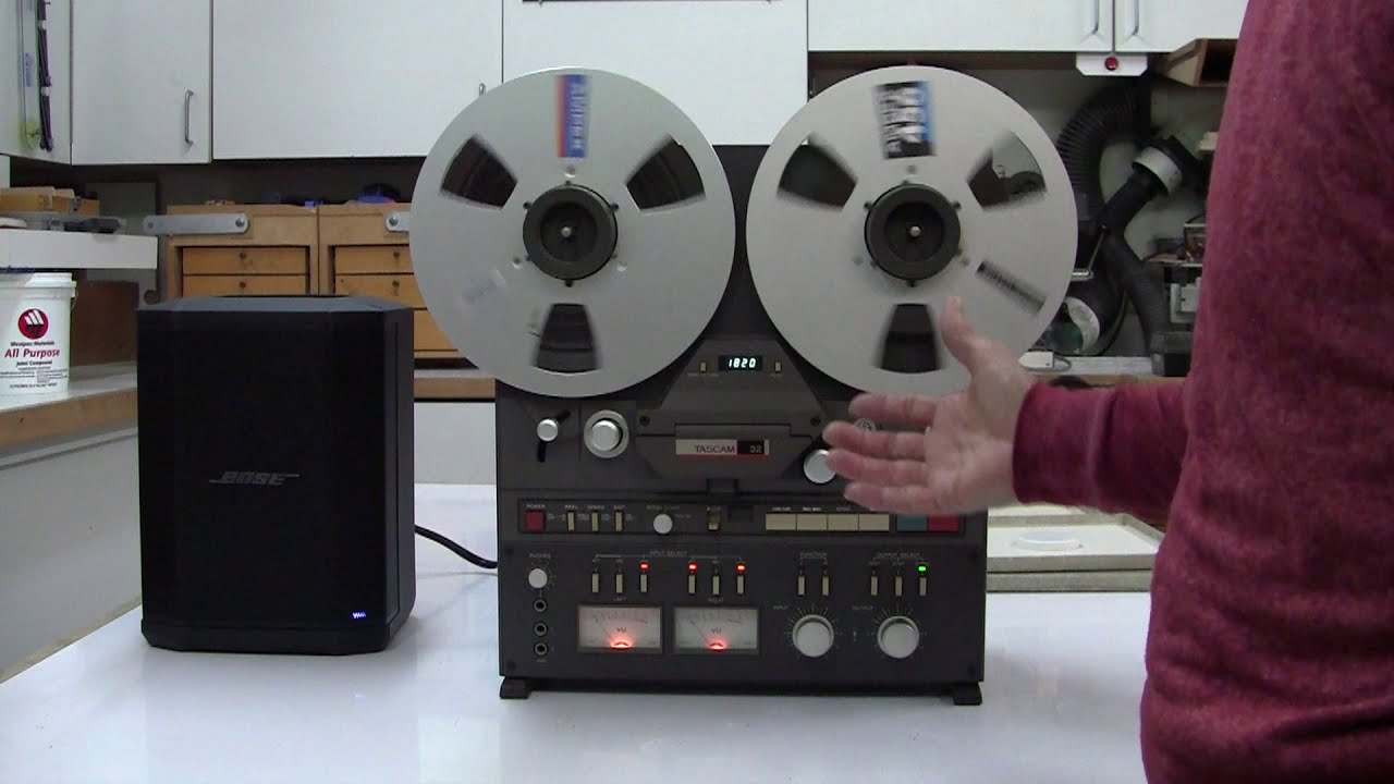 Tascam 32 Slow Rewind and Fast Forward Solved