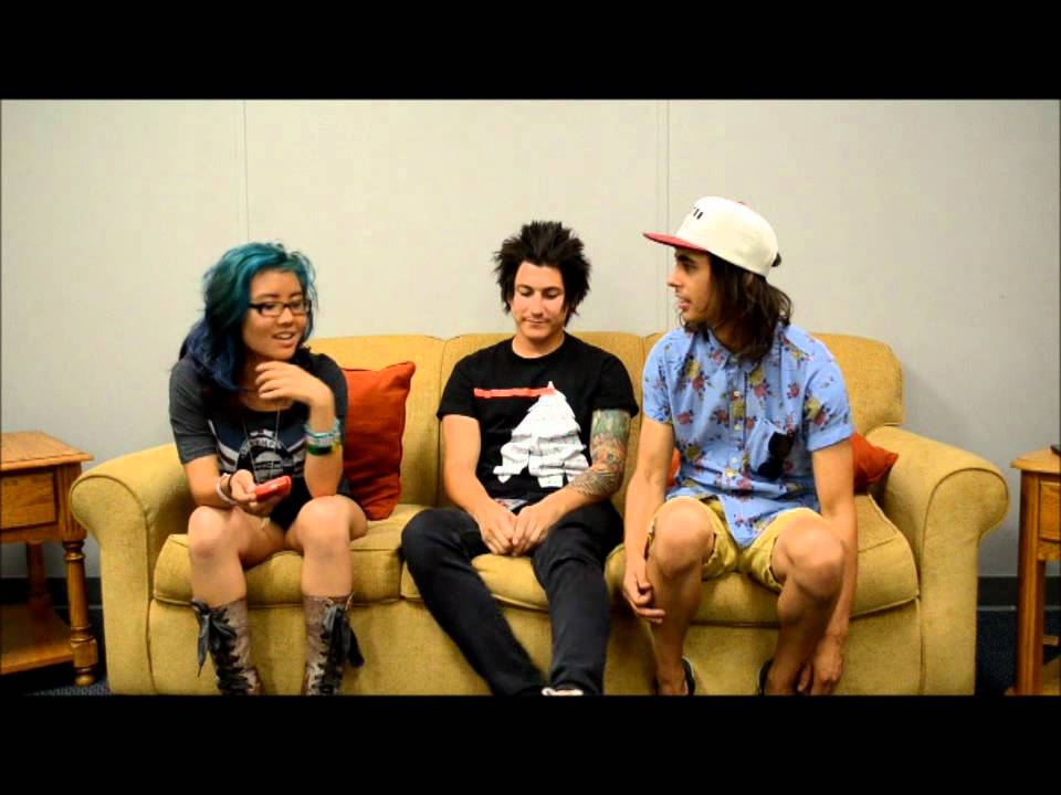 Pierce The Veil Interview @ Vans Warped Tour, 7/12/12- Burgettstown, PA