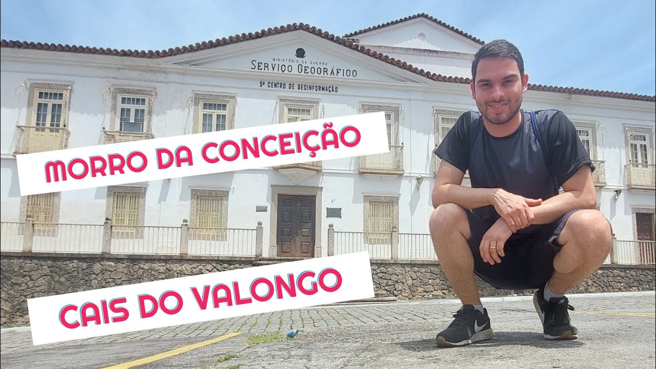 Morro da Conceição e Cais do Valongo na zona portuária do Rio