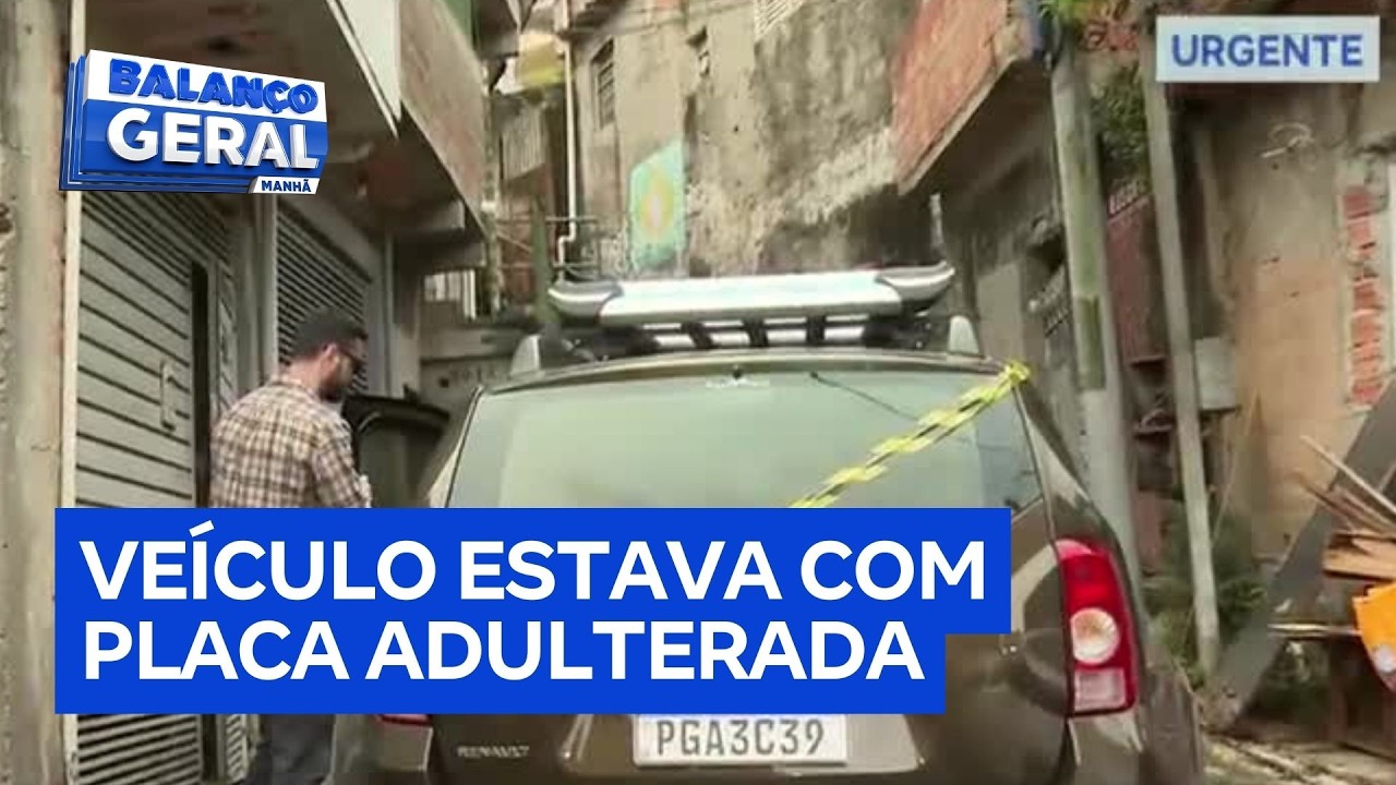 Corpo é encontrado em porta-malas de de carro após perseguição policial na zona sul de SP