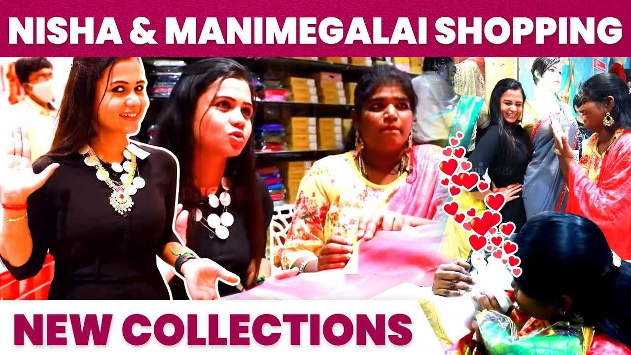 Exclusive Shopping With  Nisha And Manimegalai | Fun Overloaded | Saravana Stores | IBC Mangai