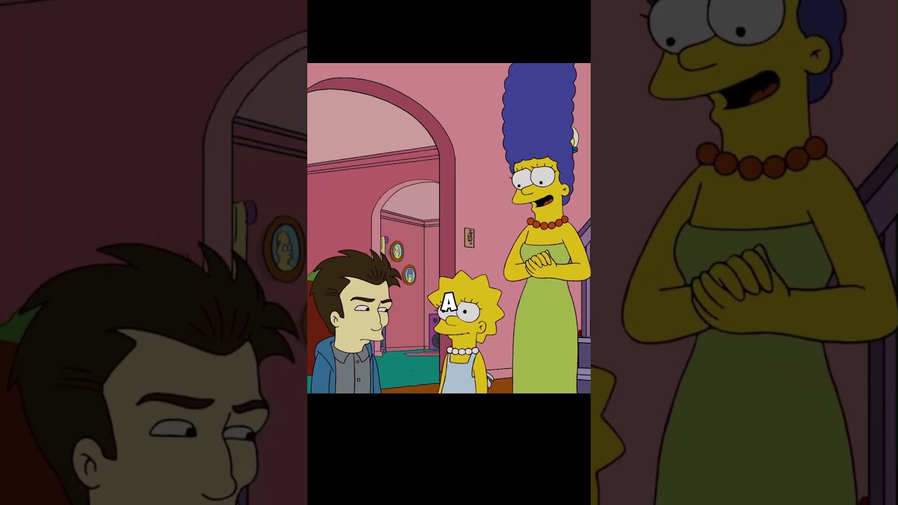 Lisa's classmate is a vampire #anime #animerecap #TheSimpsons
