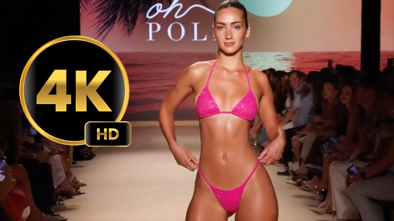 Показ купальников Oh Polly на Неделе моды Paraiso Miami Swim Week.