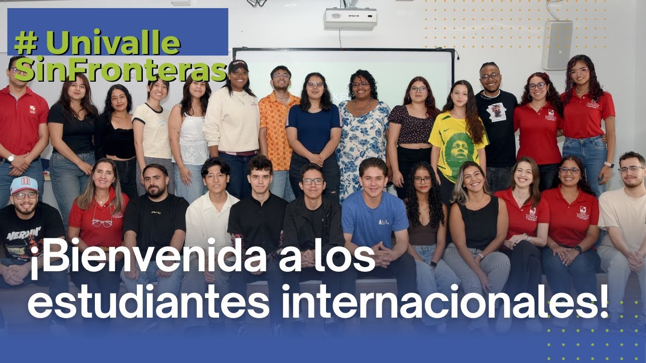¡Le damos la bienvenida a los estudiantes internacionales! 👐