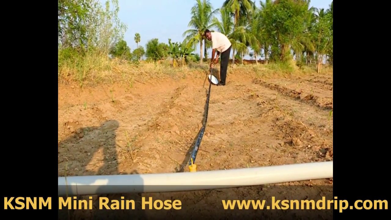 KSNM Mini Rain Hose / 20mm - Installation