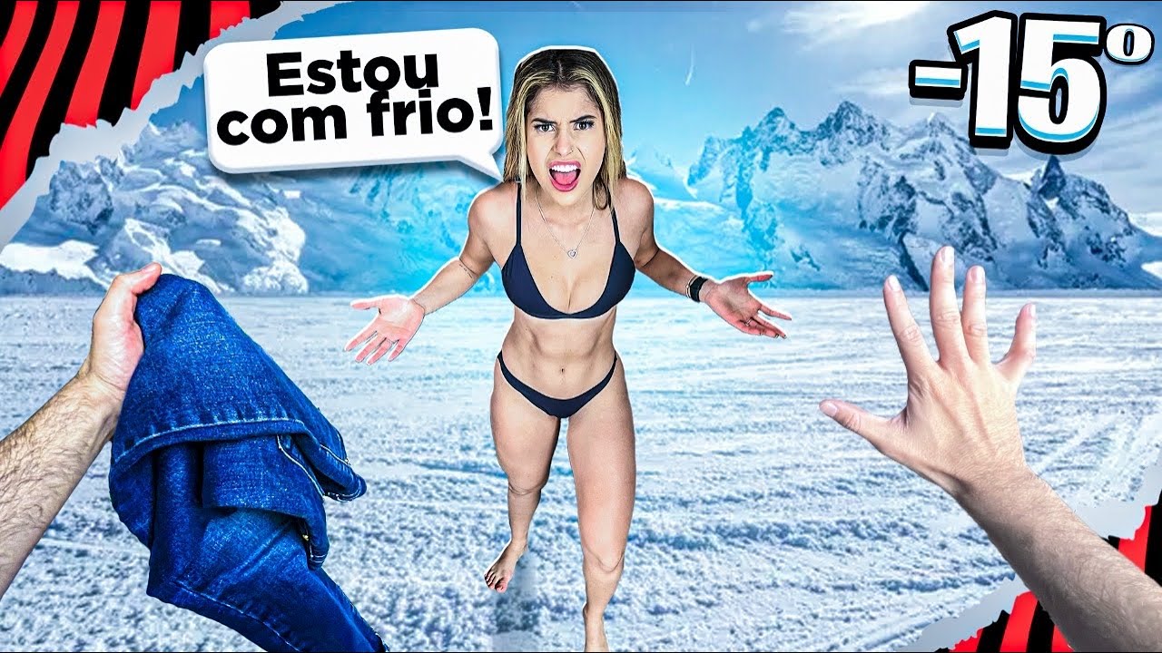 NUNCA FAÇA ISSO COM SUA NAMORADA NA NEVE! (POV DE AÇÃO)