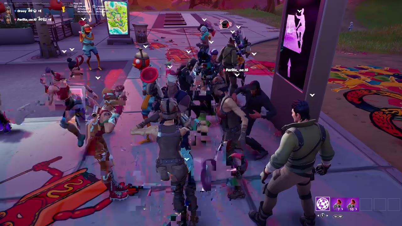 OG skins in Party Royale