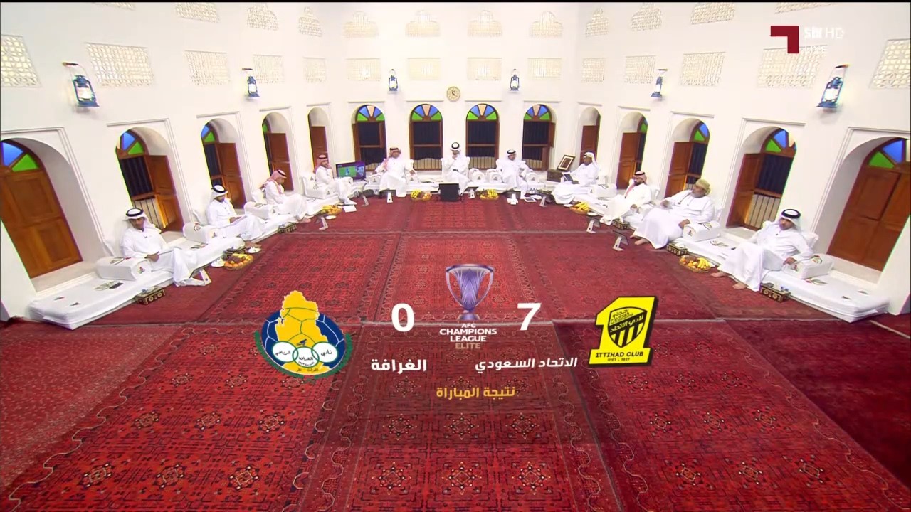 المجلس رده فعل نارية من محللي المجلس عن فوز الاتحاد على الغرافه القطري 7-0 اليوم