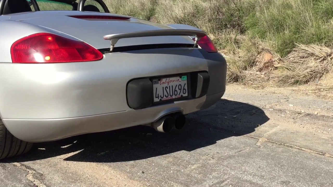 Porsche Boxster Straight Pipe Muffler