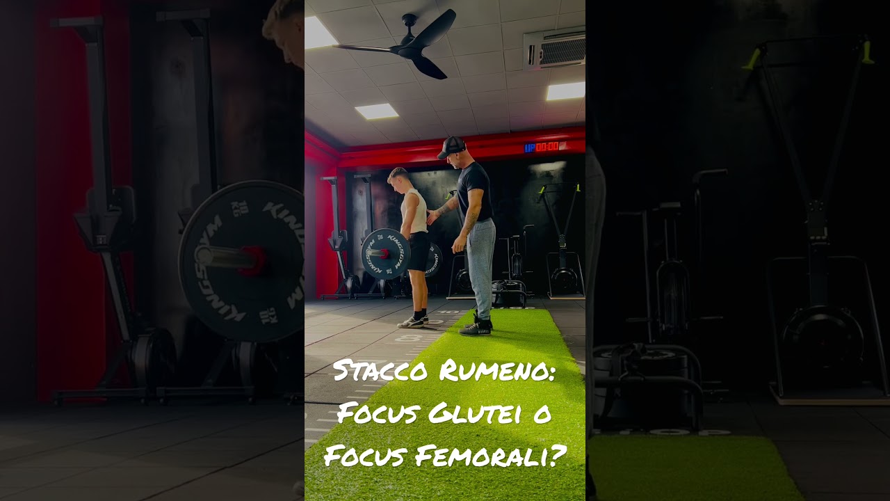 Stacco Rumeno: Focus Glutei o Focus Femorali?