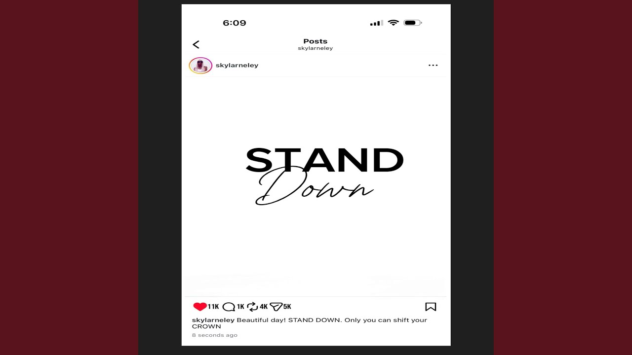 Stand Down (Original Version)