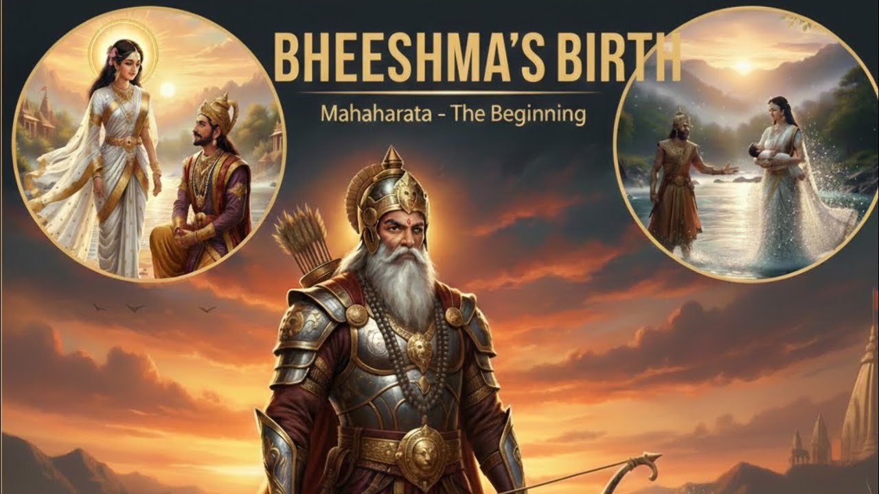 Mahabharatam||Episode-02 || BIRTH OF BHISHMA|| jaishreekrishna✨🙏