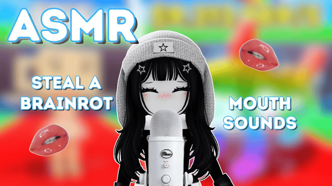 Roblox ASMR ~ 1 HOUR Steal a Brainrot + Mouth Sounds