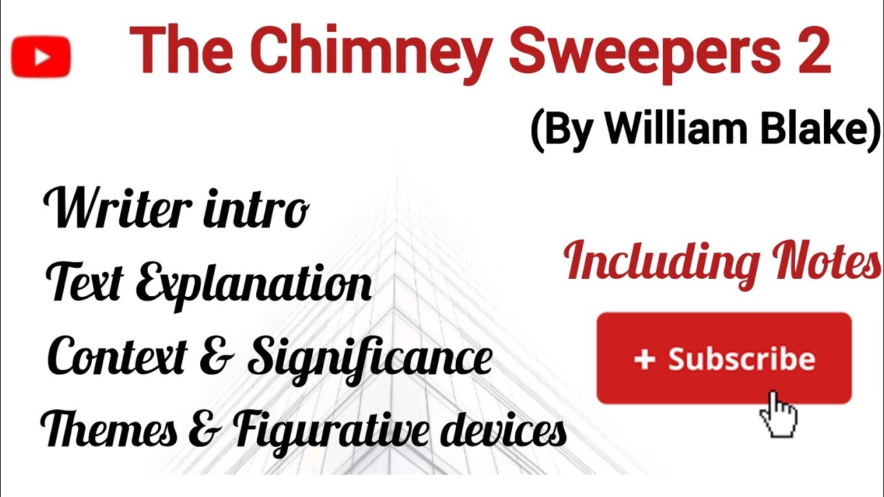 The Chimney Sweeper 2 by William Blake Summary and line by line explanation in Urdu 