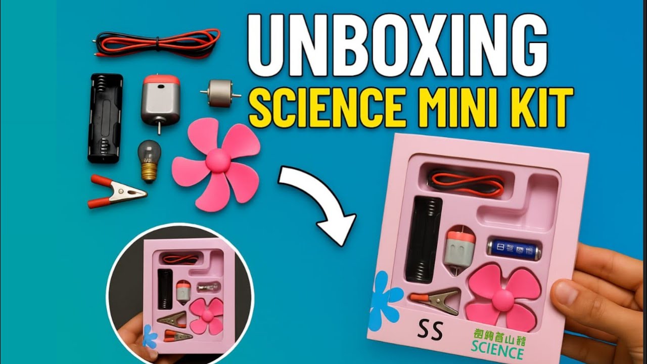 ₹99 वाली Electronics DIY  Science Mini  Kit में क्या-क्या निकला? 😱 | Honest Unboxing & Review"