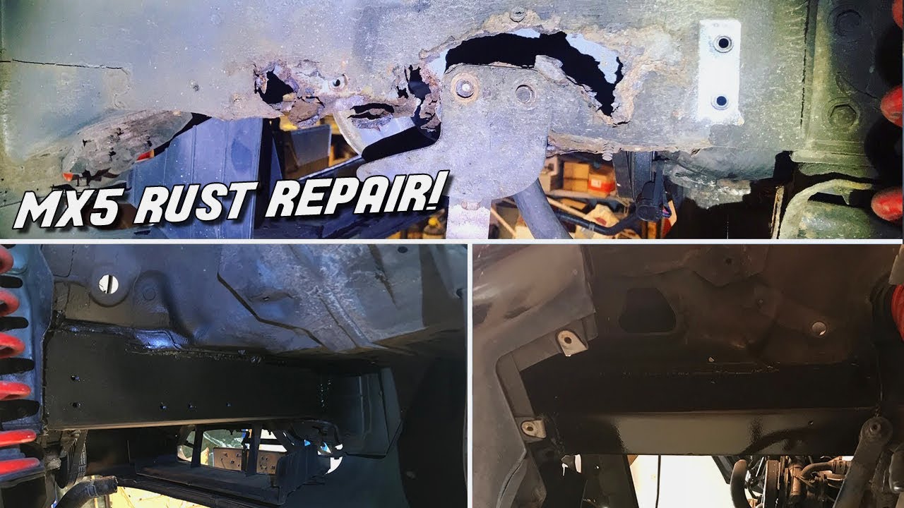 MX-5 NB Front Frame Rail Rust Repair