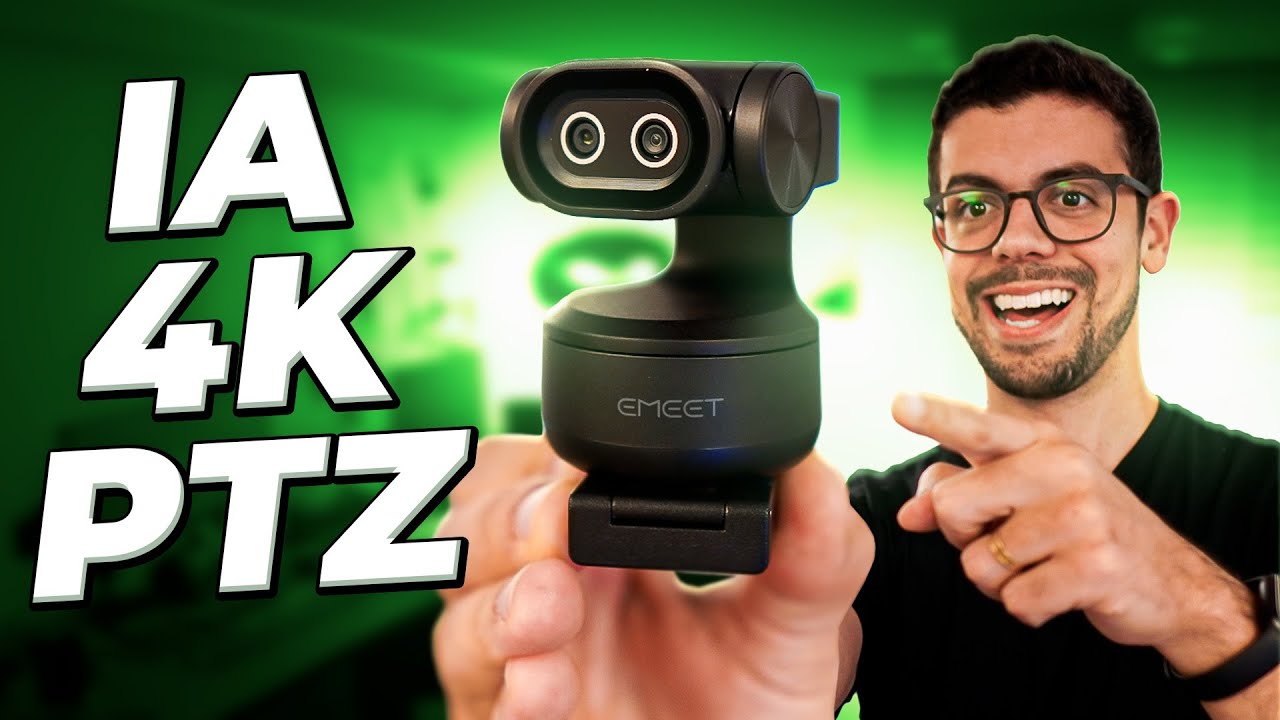 Nova e Melhor WEBCAM 4K custo-benef&iacute;cio do Momento! (EMEET PIXY)