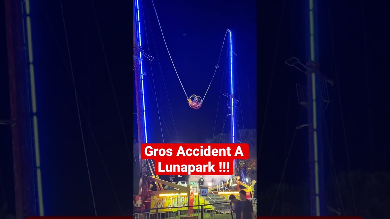Accident De Man&egrave;ge A Lunapark ! 🥶