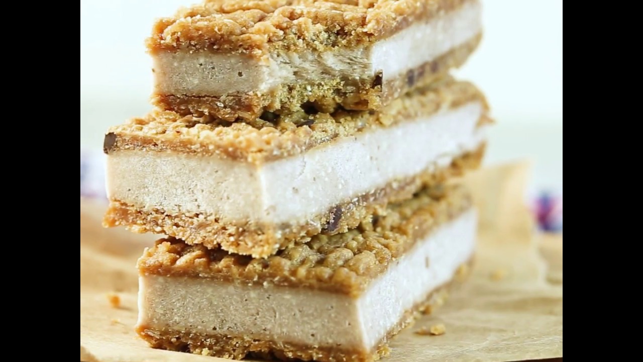 Peanut Butter Banana Ice Cream Sandwiches