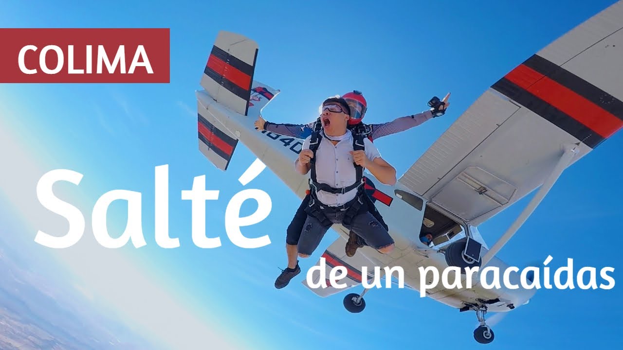 Salto de PARACAÍDAS para celebrar mi CUMPLEAÑOS y los 1000 subs | elévate COLIMA | Mundo Chévez