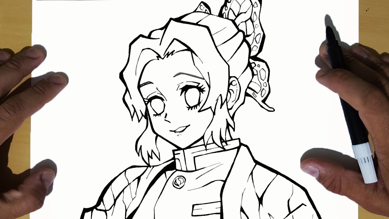 Speed Line Art SHINOBU KOCHO - [Demon Slayer] Kimetsu no Yaiba : Infinity Castle Arc