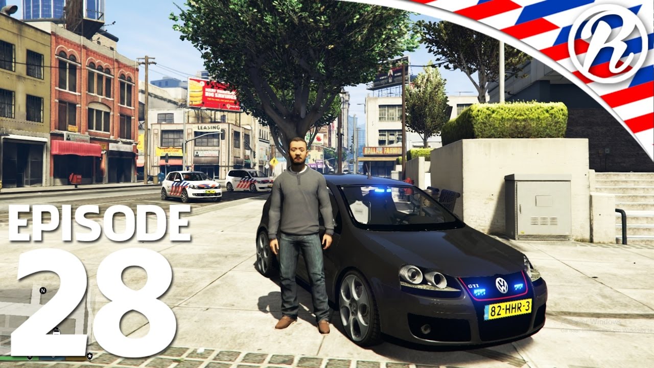 [GTA5] UNDERCOVER POLITIE PATROL IN EEN VW GOLF!! - Royalistiq | Nederlandse Politie #28