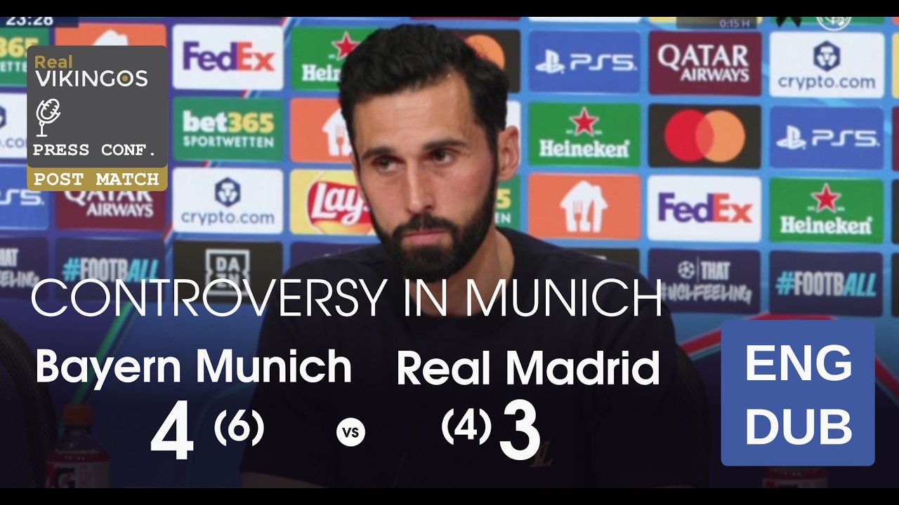 UNEXPLAINABLE Arbeloa Reacts Bayern Munich 4 (6)-(4) 3 Real Madrid English Dub UCL Post-Match Press